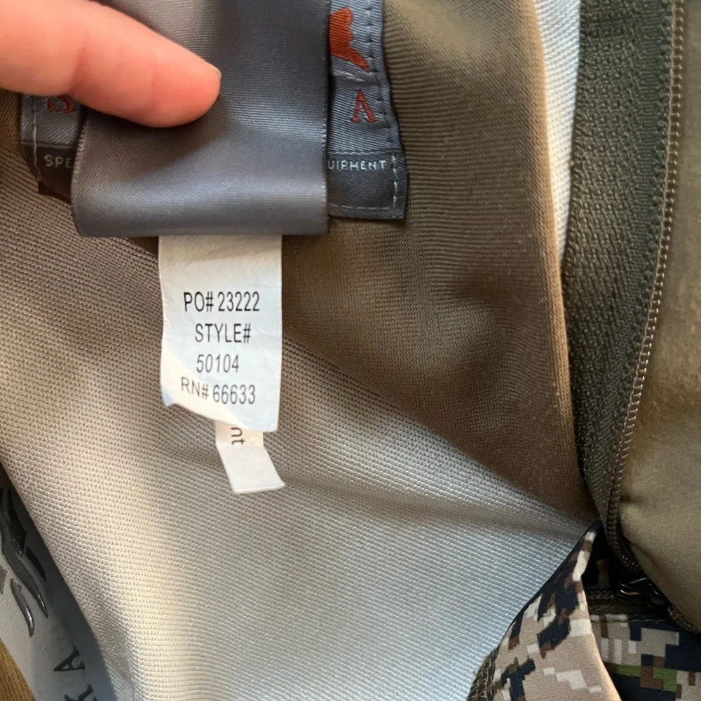 Men’s Sitka Mountain pants. Subalpine - Picture 7 of 8